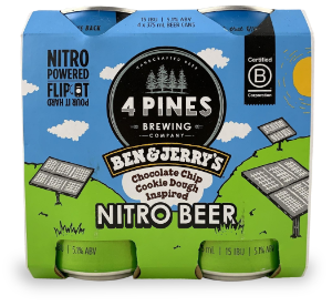 Chocolate Chip Cookie Dough Inspired Nitro Beer