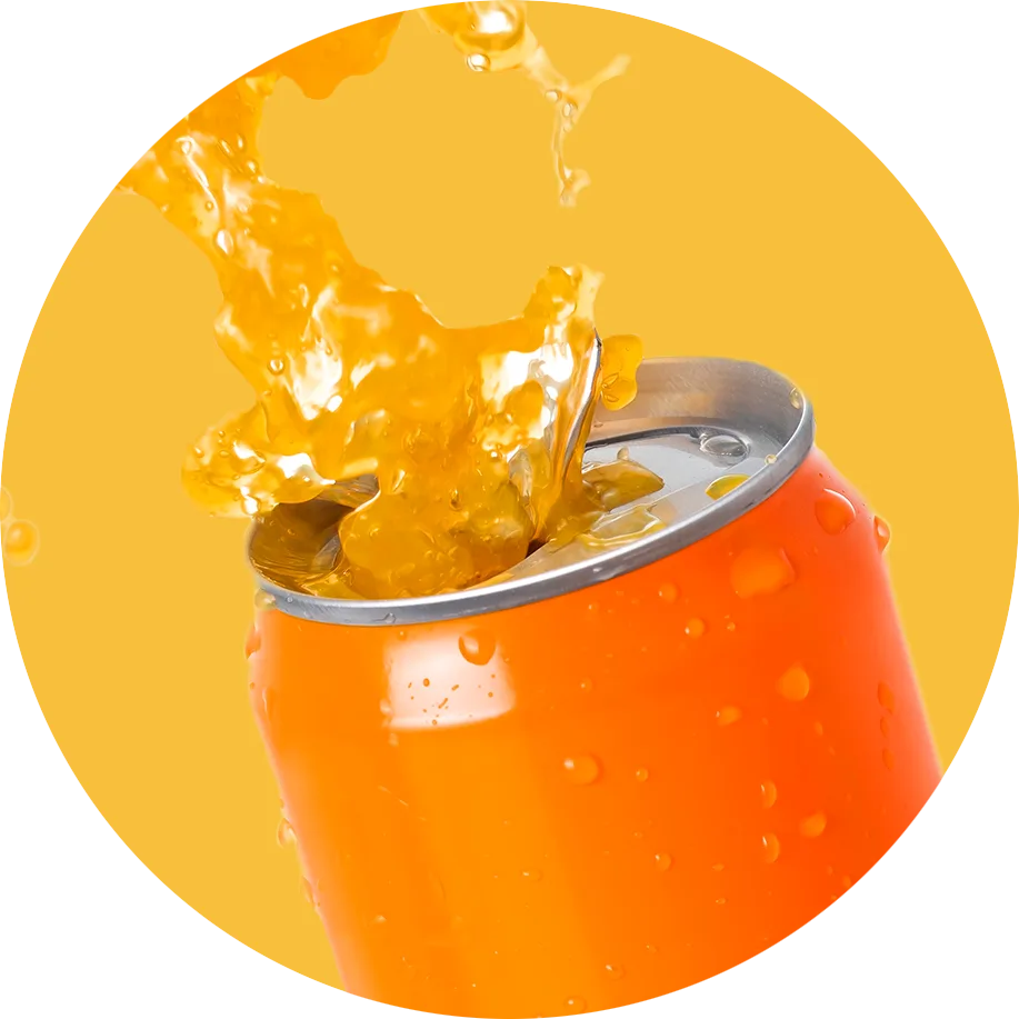 yellow orange soda