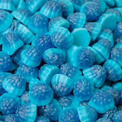 blue gummy candies