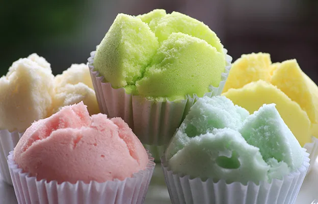 colorful muffins