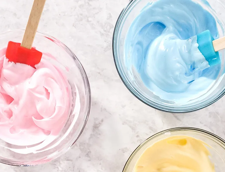 colorful mixes from packaged goods