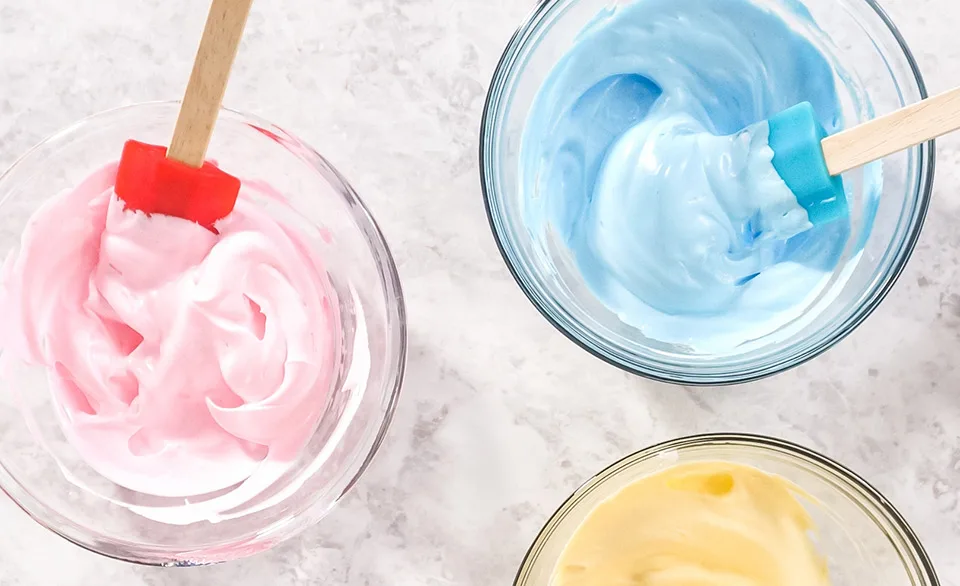 colorful mixes from packaged goods