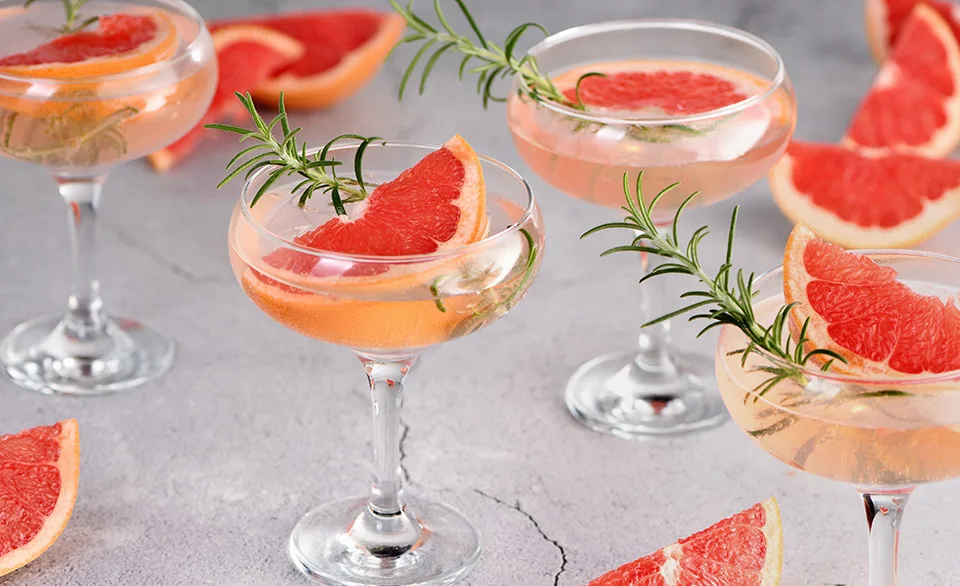grapefruit mixed drinks