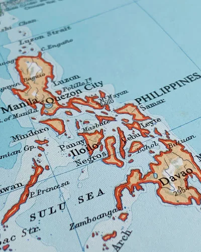 map of philippines