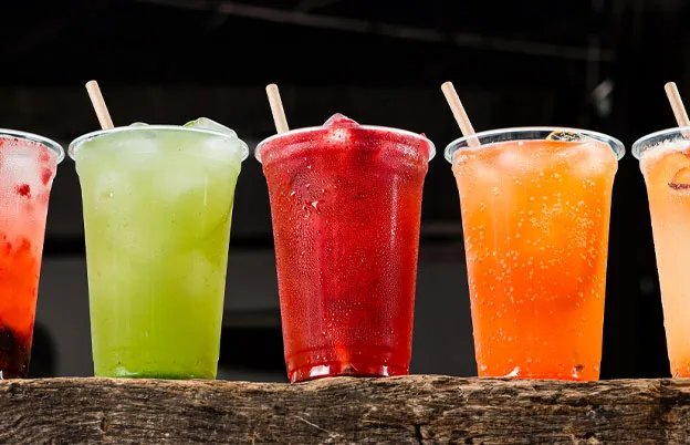 colorful beverages
