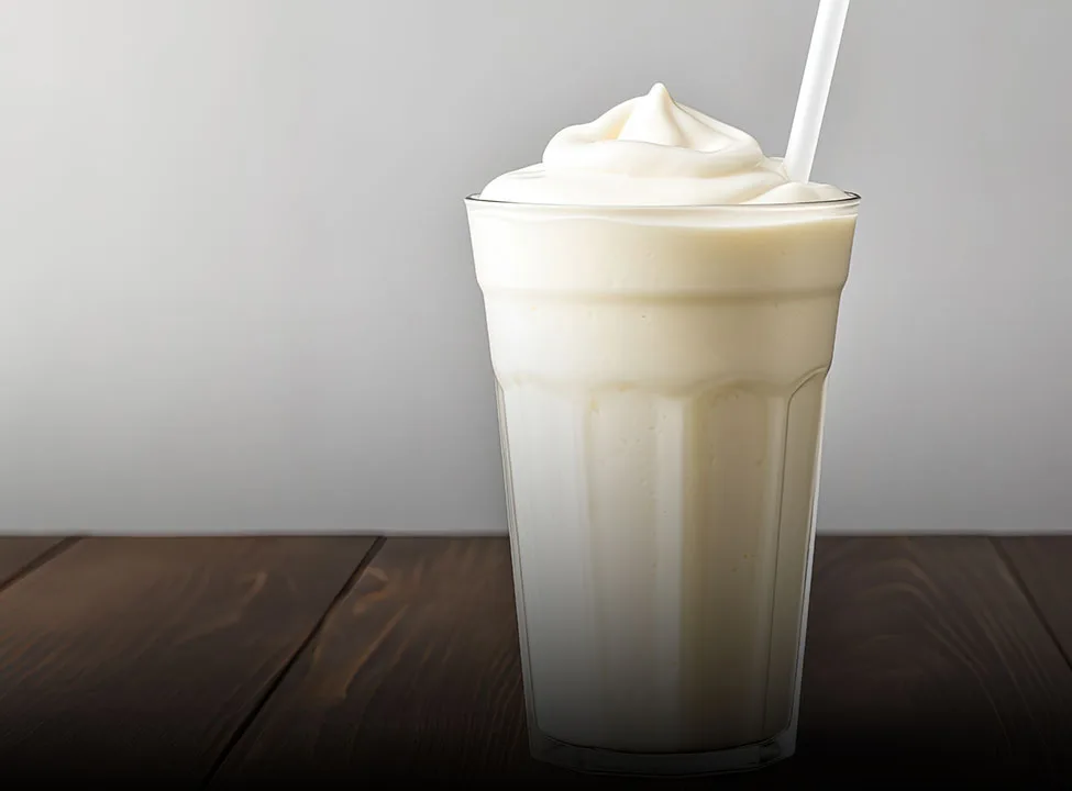 vanilla milkshake